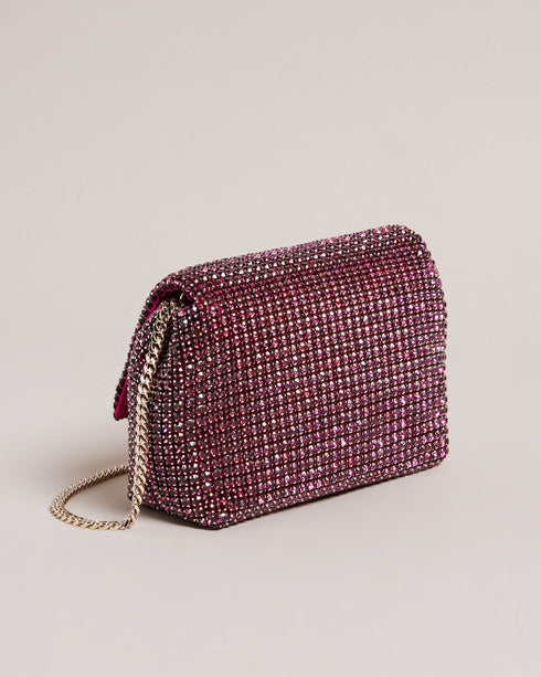 <P>Crystal Mini Cross Body Bag</P>